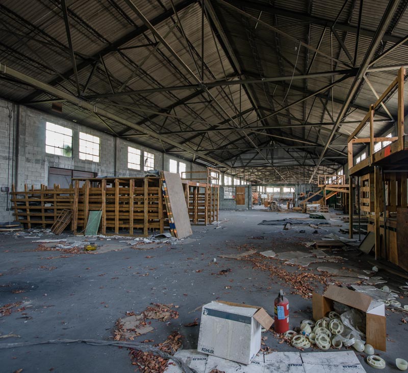 Old Amazon Hose and Rubber Co. Warehouse Abandoned Florida