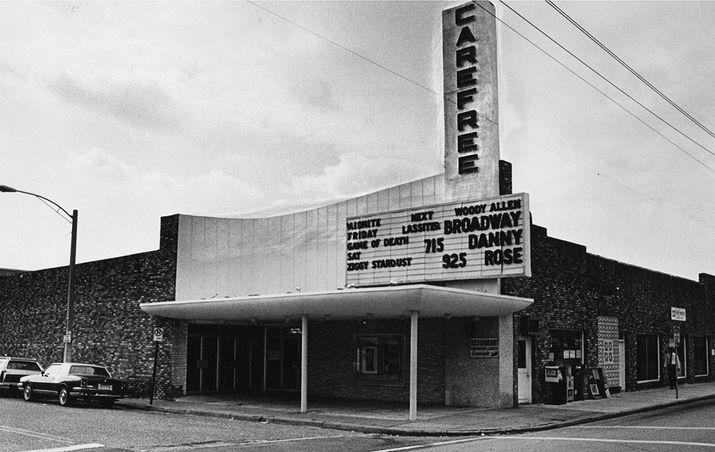 Carfree Theatre - Photo by The Palm Beach Post, 1984