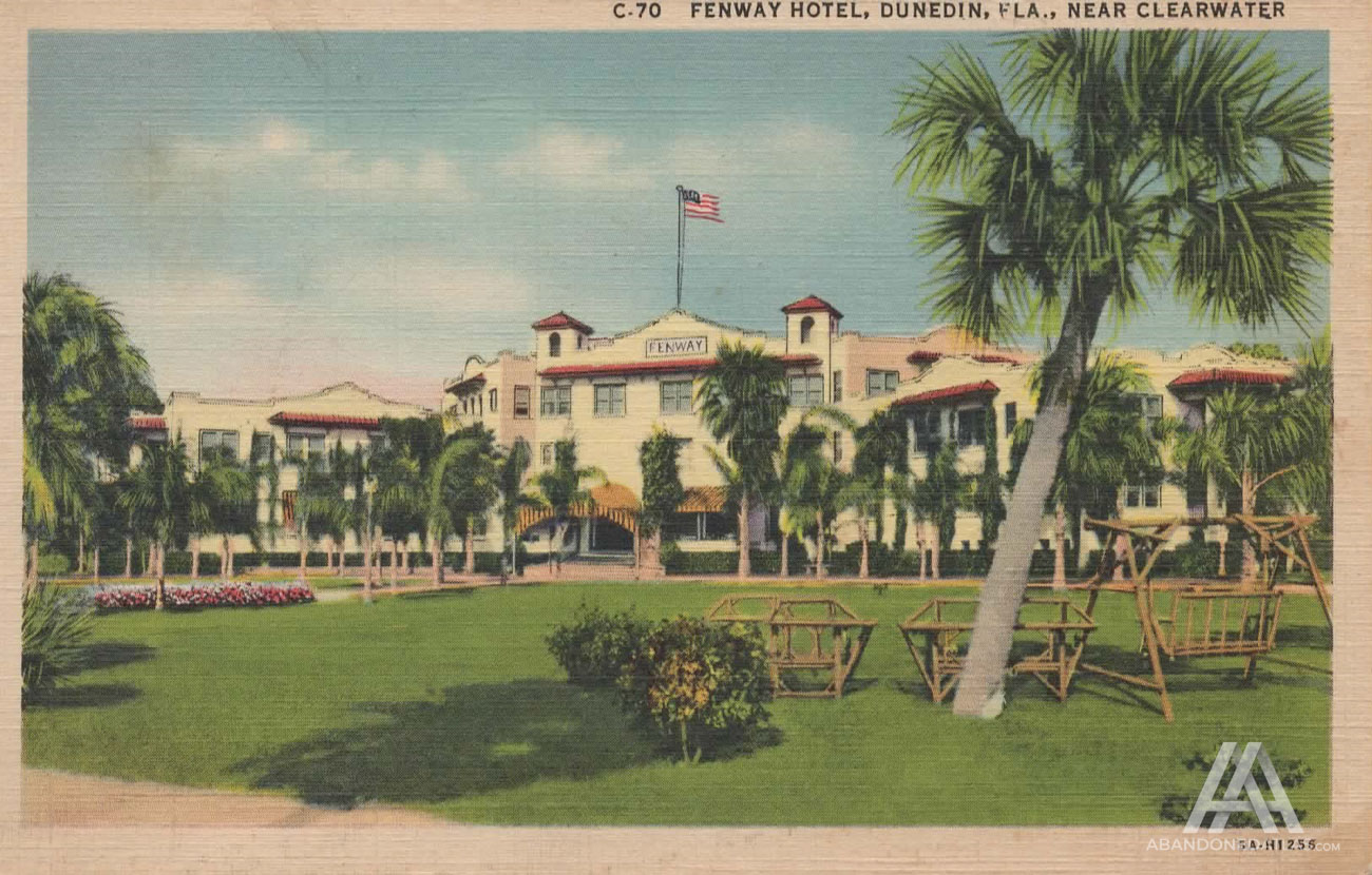 Fenway Hotel postcard