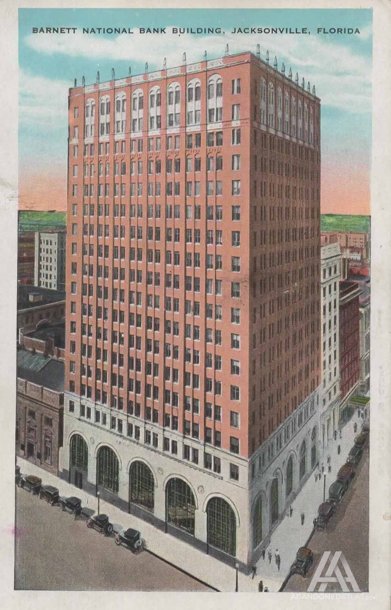 Barnett National Bank Building postcard