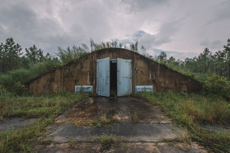 Yellow Water Nuclear Weapons Storage Area | Photo © 2018 Bullet, www.abandonedfl.com