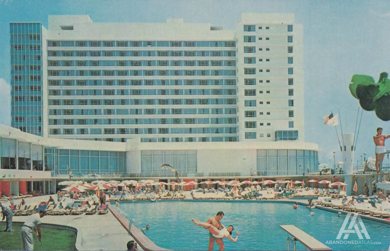 deauville Beach Resort postcard