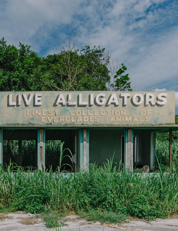 Everglades Gatorland | Photo © 2014 Bullet, www.abandonedfl.com