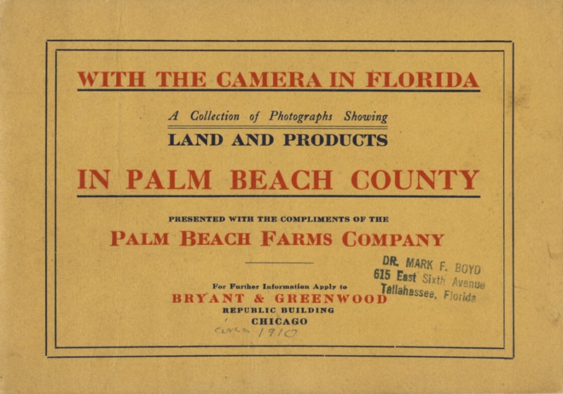 palm beach farms brochure